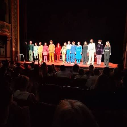 Le plateau du théâtre vu depuis la salle